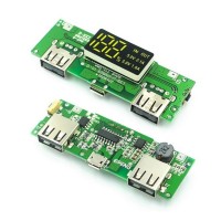 Контролер повербанку H969-J || LED Dual USB 5V 2.1A Контролер повербанку H969-J || LED Dual USB 5V 2.1A