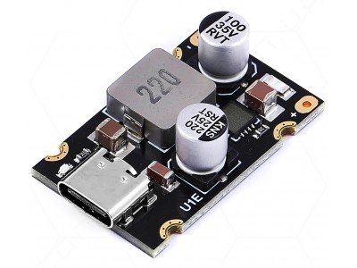 Зображення Зарядний модуль QC4.0 Type-C - U1E PD65 у категорії ПЕРЕТВОРЮВАЧІ DC