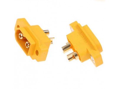 Зображення Конектор XT60NE-M1 || в корпус у категорії Штекер DC