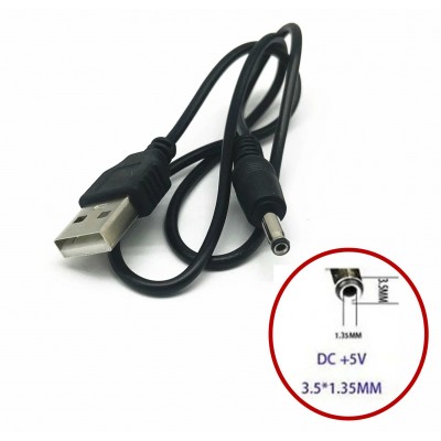 Зображення Шнур живлення 3.5x1.35мм || прямий  1.0 метр у категорії ЖИВЛЕННЯ НОУТБУК