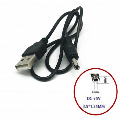 Зображення Шнур живлення 3.5x1.35мм || прямий  1.0 метр у категорії ЖИВЛЕННЯ НОУТБУК