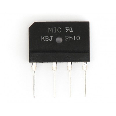 Зображення KBJ2510 || Діодний міст 25Ax1000V у категорії ДІОДНІ МОСТИ