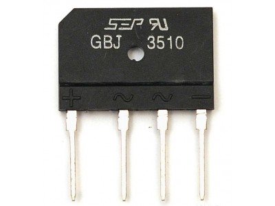 Зображення GBJ3510 || Діодний міст  35Ax1000V у категорії ДІОДНІ МОСТИ