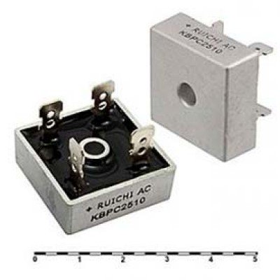 Зображення KBPC2510 || Діодний міст 25A 1000V у категорії ДІОДНІ МОСТИ