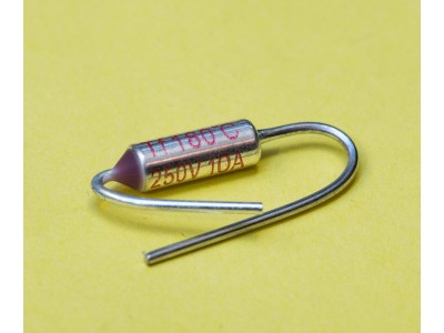 Зображення TF180&deg;С || 250V*10A Термозапобіжник у категорії ЗАПОБІЖНИКИ