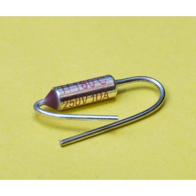 Зображення TF180&deg;С || 250V*10A Термозапобіжник у категорії ЗАПОБІЖНИКИ