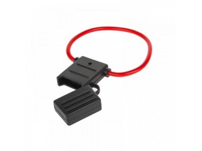 Зображення Тримач запобіжника з проводом 12AWG у категорії ЕЛЕКТРОННІ КОМПОНЕНТИ