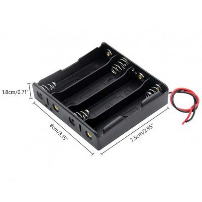 Зображення Холдер 4Х18650 у категорії 18650