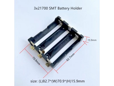 Зображення Холдер 3Х21700 SMT у категорії 21700