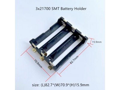 Зображення Холдер 3Х21700 SMT у категорії 21700