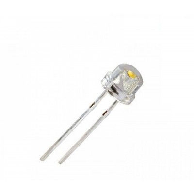 Зображення Світлодіод 4.8 mm || Super Bright білий у категорії СВІТЛОДІОДИ