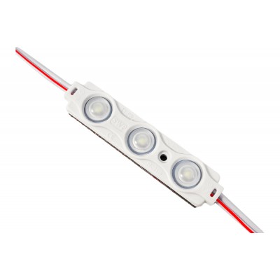 Зображення Модуль LED 2835 3х 12V || 6000k у категорії Світлодіодні стрічки