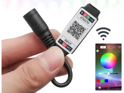 Зображення Контролер RGB mini Bluetooth  5-24Вх6A у категорії Світлодіоди