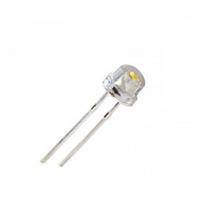 Зображення Світлодіод 4.8 mm || Super Bright білий у категорії СВІТЛОДІОДИ