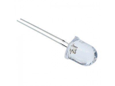 Зображення Світлодіод 10.0 mm || червоний 3.0 вольт у категорії СВІТЛОДІОДИ