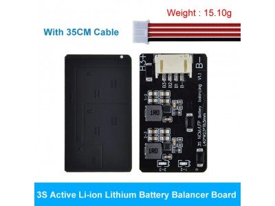 Зображення Активний BMS 1.3A || 3S Li-ion - LiFePO4 у категорії КОНТРОЛЕРИ BMS