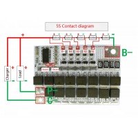 Контролер BMS 3S - 5S 100A || 3.2V LiFePO4