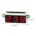 Вольтметр цифровий || DC 0-100V  0.36 RED