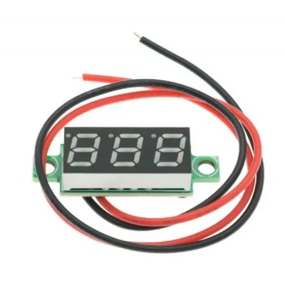 Зображення Вольтметр цифровий || DC 5-30V  0.28 Green у категорії ВОЛЬТМЕТРИ