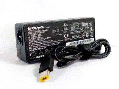 Зображення Блок живлення ноутбук LENOVO 20.0Vx4.5Ax90W (прямокутний роз'єм) у категорії Блоки живлення