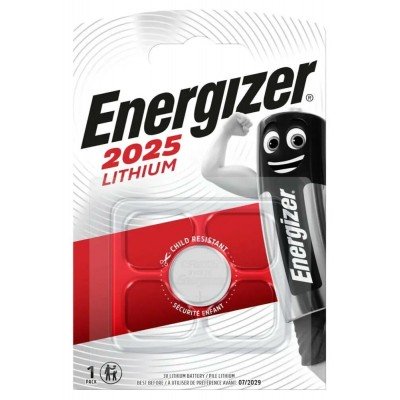 Зображення CR2025 Energizer  || Батарейка у категорії 2025