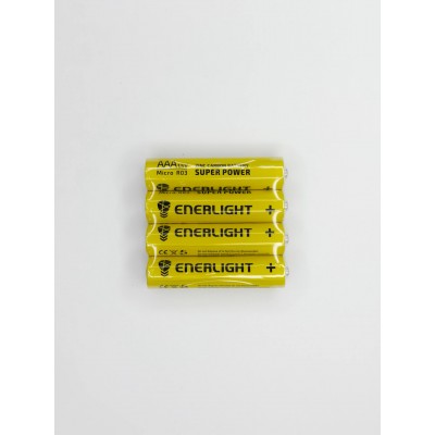 R03 (AAA) ENERLIGHT Super Power 1x4 || Батарейка