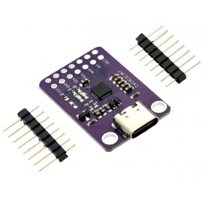 Зображення Адаптер USB-SMBus-I2C CP2112 || Type-C у категорії ПРОГРАМАТОРИ