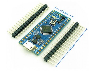 Зображення Arduino Nano V3.0 AVR || ATmega328P microUSB у категорії ПРОГРАМАТОРИ