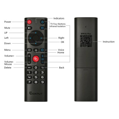 Зображення Пульт Air Mouse BPR3S Plus у категорії Героскопічні пульти