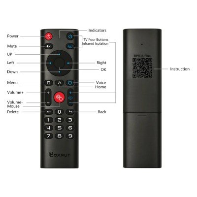 Зображення Пульт Air Mouse BPR3S Plus у категорії Героскопічні пульти