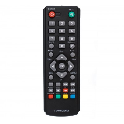 Зображення Пульт DVB-T2 GoldMaster T-707HD (CE) у категорії World vision