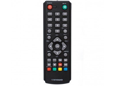 Зображення Пульт DVB-T2 GoldMaster T-707HD (CE) у категорії World vision