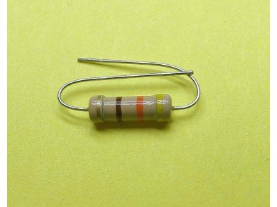 Зображення Резистор 430.0 Om || 1W у категорії РЕЗИСТОРИ