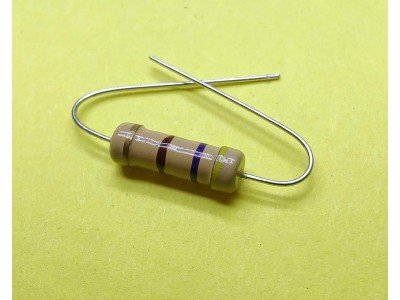 Зображення Резистор 470.0 Om || 1W у категорії РЕЗИСТОРИ