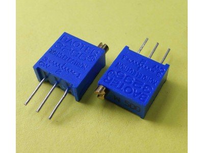 Зображення Резистор підстроювальний 3296W || 50 Ом у категорії ПІДСТРОЮВАЛЬНІ