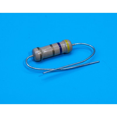 Зображення Резистор 4.7 Om / 1W у категорії РЕЗИСТОРИ