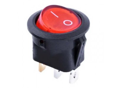 KCD5-2-101N RED || 3pin 6A 250V