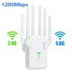 Підсилювач Wi-Fi REPEATER 2,4 - 5,8GHz до 1200 Мбіт/с Підсилювач Wi-Fi REPEATER 2,4 - 5,8GHz до 1200 Мбіт/с