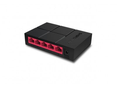 Зображення Комутатор 5-портовий MERCUSYS MS105G 1000Mbps у категорії Маршрутизатори