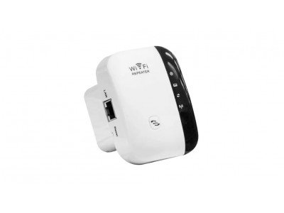 Зображення Підсилювач Wi-Fi REPEATER 2.4G до 300 Мбіт/с у категорії Маршрутизатори