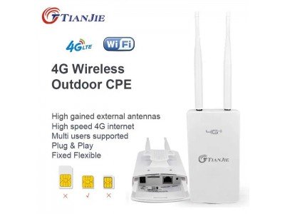Зображення Маршрутизатор TIANJIE CPE905 4G/LTE 150M Wireless у категорії Маршрутизатори