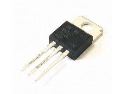 Зображення BTB12-600B || Симістор 600V*12A  TO-220 у категорії ТИРИСТОРИ, СИМІСТОРИ