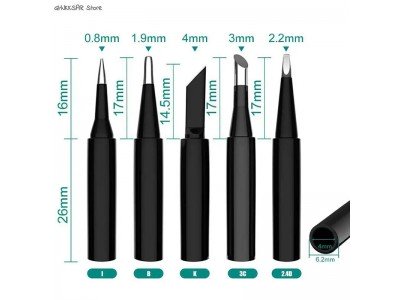 Зображення Набір 5 жал 900M-T ||  I+B+K+2.4D+3C у категорії ЗМІННІ ЖАЛА