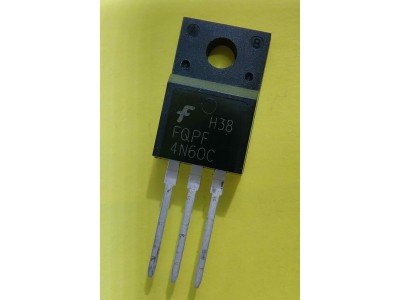 Зображення FQPF4N60C || Транзистор MOSFET TO-220F  N-channel у категорії FQ