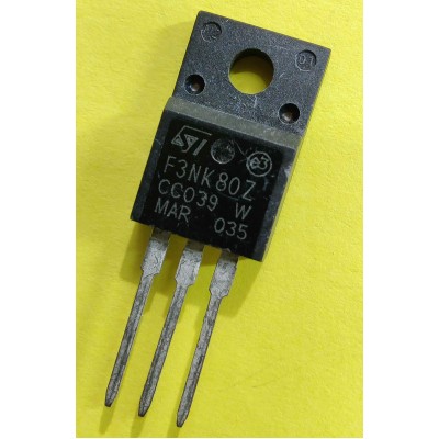 STF3NK80Z || транзистор TO-220 N-channel , код: 4800076 у категорії NK – Купити зараз! Зображення STF3NK80Z || транзистор TO-220 N-channel у категорії NK