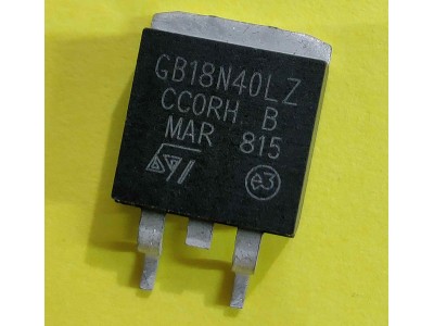 Зображення STGB18N40LZ ||Транзистор IGBT TO-263 у категорії ТРАНЗИСТОРИ