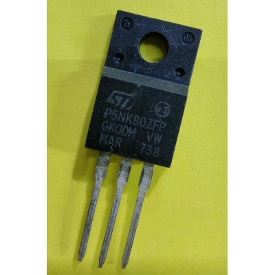Зображення STP5NK80ZFP || транзистор TO-220 N-channel у категорії STP