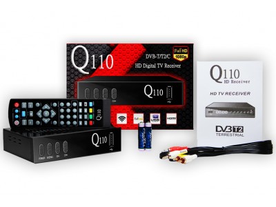 Зображення Тюнер T2 Q-SAT Q110RX FTA у категорії Тюнера т2