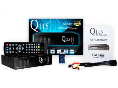 Зображення Тюнер T2 Q-SAT Q115 FTA у категорії Тюнера т2