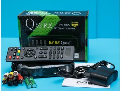 Зображення Тюнер DVB-T2 Q 62RX у категорії Тюнера т2